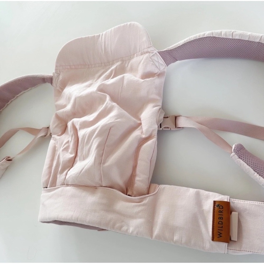Wildbird Aerial Carrier L-4XL Sugarbird Pale Pink Linen Soft Structured - Picture 3 of 13